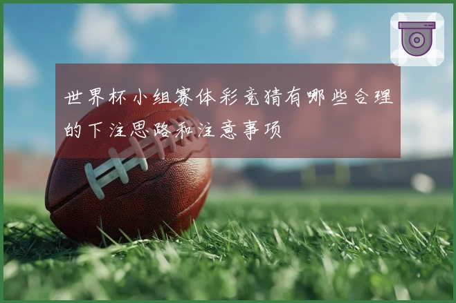 世界杯小组赛体彩竞猜有哪些合理的下注思路和注意事项