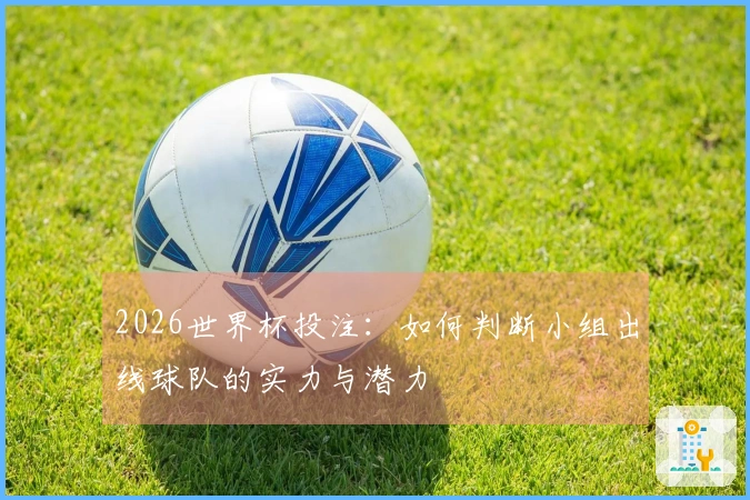 2026世界杯投注：如何判断小组出线球队的实力与潜力