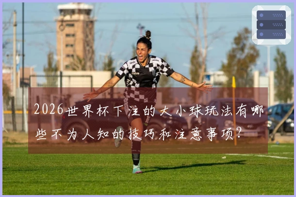 2026世界杯下注的大小球玩法有哪些不为人知的技巧和注意事项？